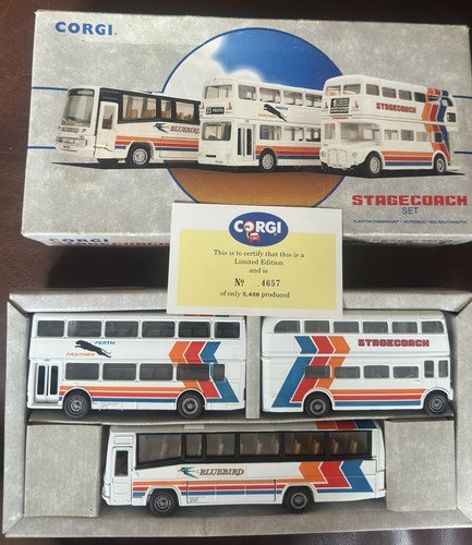 Corgi stagecoach bus and coach - stagecoach,