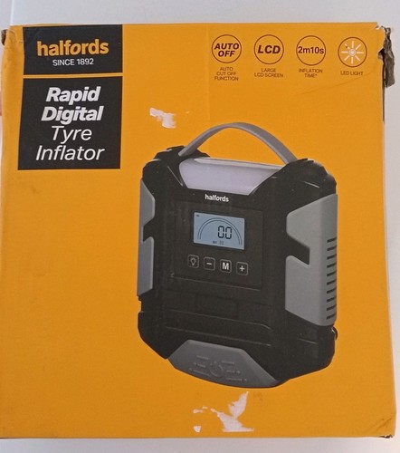 Halfords rapid digital tyre - rapid,