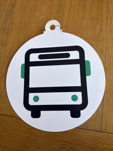 Stagecoach bus xmas - xmas, bauble